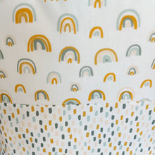 Φόρτωση εικόνας στο εργαλείο προβολής Συλλογής, Πάντα κούνιας, rainbows/ dusty mint 210 εκ