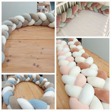 Φόρτωση εικόνας στο εργαλείο προβολής Συλλογής, Τρίχρωμη βελουτέ προσταρευτική πλεξούδα με τα χρώματα της επιλογής σας 120εκ - 360εκ little items