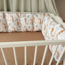 Φόρτωση εικόνας στο εργαλείο προβολής Συλλογής, Φουσκωτή πάντα κούνιας, ζωάκια/ μπεζ 180 εκ