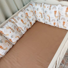 Φόρτωση εικόνας στο εργαλείο προβολής Συλλογής, Φουσκωτή πάντα κούνιας, ζωάκια/ μπεζ 180 εκ