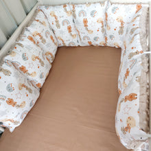 Φόρτωση εικόνας στο εργαλείο προβολής Συλλογής, Φουσκωτή πάντα κούνιας, ζωάκια/ μπεζ 180 εκ