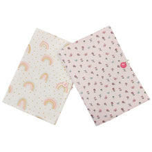 Load image into Gallery viewer, θήκη βιβλιαρίου υγείας, ουράνιο τόξο ή λουλούδια