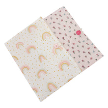Load image into Gallery viewer, θήκη βιβλιαρίου υγείας, ουράνιο τόξο ή λουλούδια