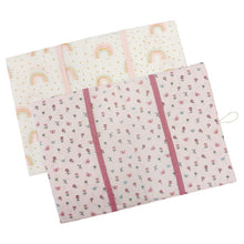 Load image into Gallery viewer, θήκη βιβλιαρίου υγείας, ουράνιο τόξο ή λουλούδια