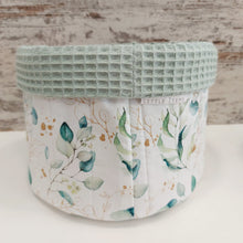 Load image into Gallery viewer, Υφασμάτινα καλαθάκια οργάνωσης, eucalyptus