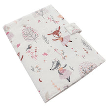 Φόρτωση εικόνας στο εργαλείο προβολής Συλλογής, Θήκη βιβλιαρίου υγείας forest animsls. Little items