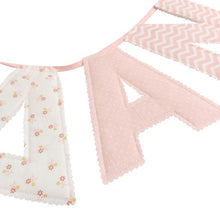 Load image into Gallery viewer, Little items Γιρλάντα υφασμάτινη με όνομα