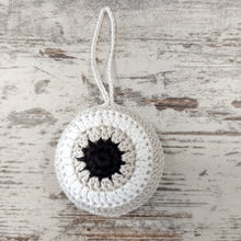 Φόρτωση εικόνας στο εργαλείο προβολής Συλλογής, Πλεκτό ματάκι, γκρι ανοιχτό, 9 εκ
