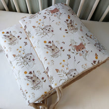 Φόρτωση εικόνας στο εργαλείο προβολής Συλλογής, Πάντα κούνιας, ζωάκια του δάσους/ μπεζ 210 εκ
