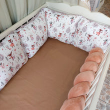 Φόρτωση εικόνας στο εργαλείο προβολής Συλλογής, Φουσκωτή πάντα κούνιας, forest animals/ λιλά 210 εκ
