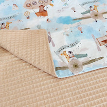 Φόρτωση εικόνας στο εργαλείο προβολής Συλλογής, Πικέ κουβέρτα, wild and free/ μπεζ. Little 
