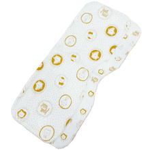 Load image into Gallery viewer, Λαβέτες ώμου,  ζωάκια ώχρα δύο τεμάχια. Little items 
