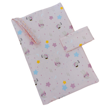 Load image into Gallery viewer, Θήκη για πάνες και μωρομάντηλα, glitter stars &amp; dots
